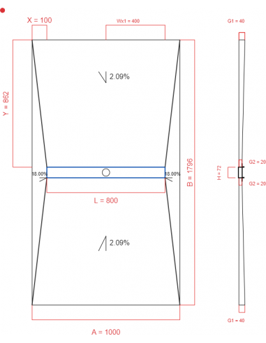 Laybase Wiper 4 Way 1000 X 1796 Mm. . . 