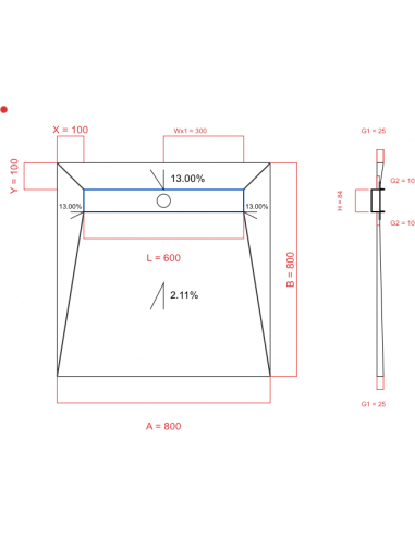 Laybase Wiper 4 Way 800 X 800 Mm. . . 