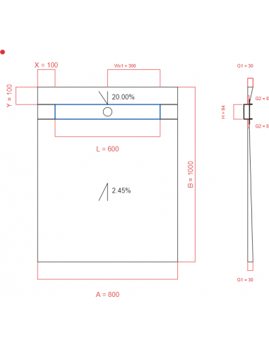 Laybase Wiper 2 Way 800 X 1000 Mm. . . 