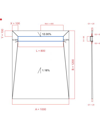 Laybase Wiper 4 Way 1000 X 1200 Mm. . . 