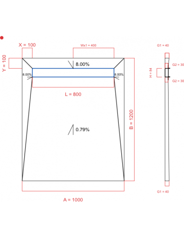 Laybase Wiper 4 Way 1000 X 1200 Mm. . . 