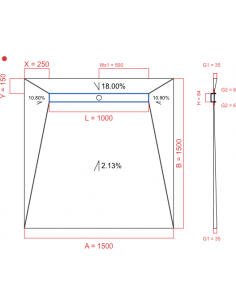 Showerlay Wiper 4 Way 1500. . . 