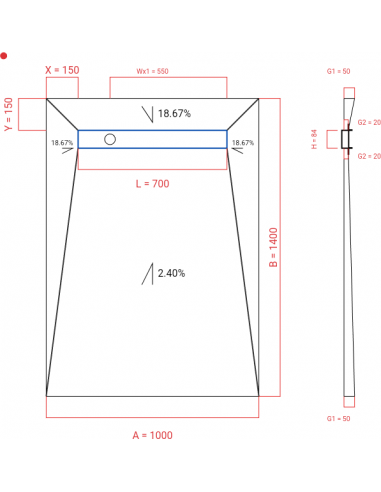 Laybase Wiper 4 Way 1000 X 1400 Mm. . . 