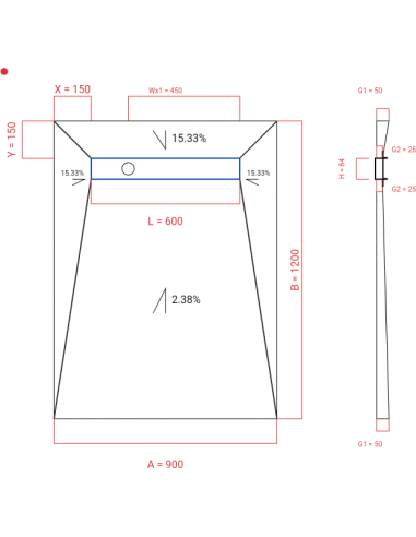 Laybase Wiper 4 Way 900 X 1200 Mm. . . 