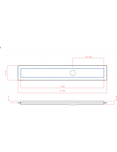 Duschrinne Wiper 800 Mm. . . 