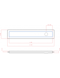 Duschrinne Wiper 700 Mm. . . 