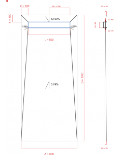 Showerlay Wiper 4 Way 800 X. . . 