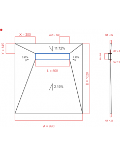 Showerlay Wiper 4 Way 990 X. . . 