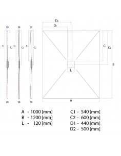Duschelement 100 X 120 Cm. . . 2
