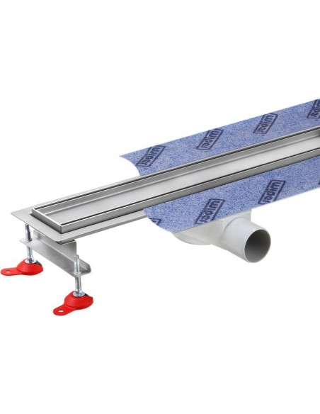 Duschrinne Wiper Elite 600 mm Pure Komplett-Set