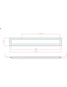 Duschrinne Wiper 900 Mm. . . 