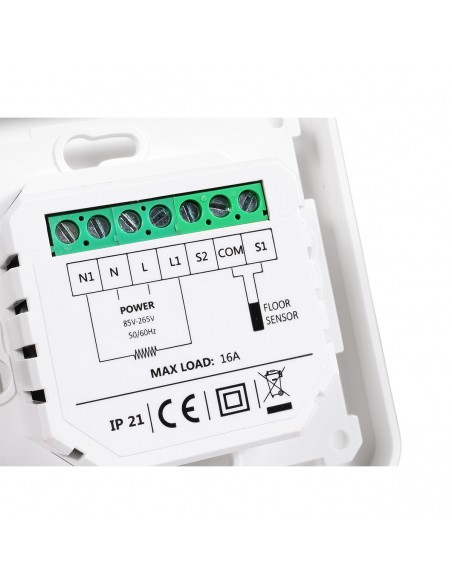 Digitales - Thermostat - Inkl - Fussbodensensor - Fuer - Sunfloor - Elektrische - Heizmatten