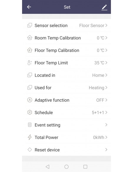 Digitales - Thermostat - Inkl - Fussbodensensor - Fuer - Sunfloor - Elektrische - Heizmatten