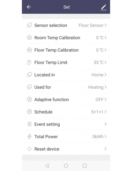 Digitales - Thermostat - Inkl - Fussbodensensor - Fur - Sunfloor - Elektrische - Heizmatten