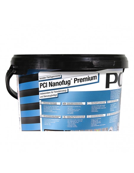 Pci - Nanofug - Premium - Flexfugenmoertel - 5 - Kg - Fuer - Nassraeume