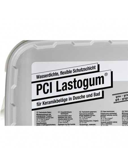 Pci - Lastogum - Schutzschicht - Grau - 8 - Kg