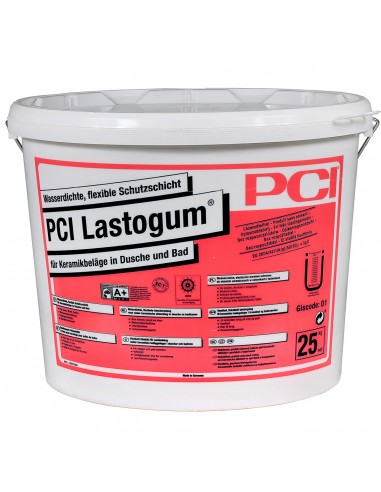 PCI Lastogum-Dichtset 15 kg grau Wasserdichte Flexible Schutzschicht Abdichtung 