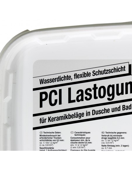 Pci - Lastogum - Schutzschicht - Weiss - 8 - Kg