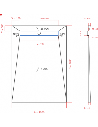 Resinbase Wiper 4 Way 1000 X 1400 Mm. . . 