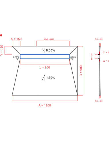 Resinbase Wiper 4 Way 1200 X 900 Mm. . . 