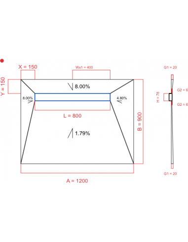 Resinbase Wiper 4 Way 1200 X 900 Mm. . . 