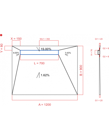 Resinbase Wiper 4 Way 1200 X 900 Mm. . . 