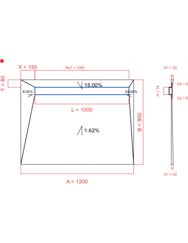 Resinbase Wiper 4 Way 1200 X 900 Mm. . . 