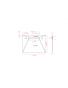 Showerlay Wiper 4 Way 1300. . . 