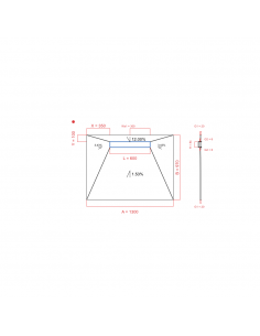 Showerlay Wiper 4 Way 1300. . . 