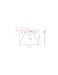 Showerlay Wiper 4 Way 1300. . . 