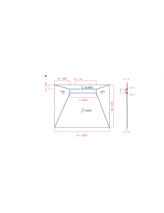 Showerlay Wiper 4 Way 1250. . . 