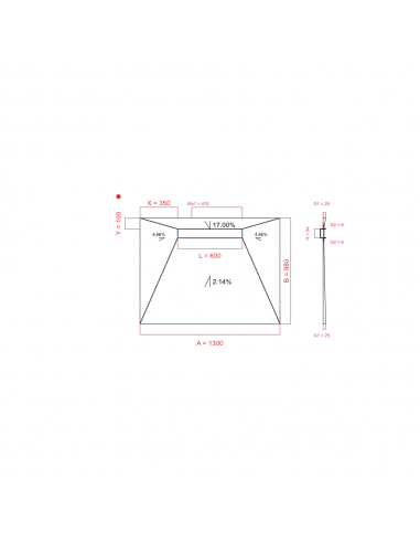 Showerlay Wiper 4 Way 1300 X 980 Mm. . . 