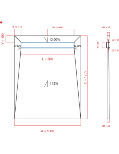 Showerlay Wiper 4 Way 1000. . . 