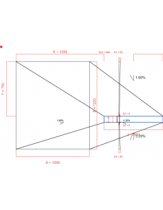 Showerlay Wiper 4 Way 1000. . . 