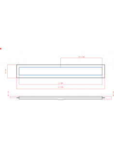 Duschrinne Wiper 900 Mm. . . 