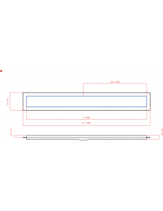 Duschrinne Wiper 950 Mm. . . 