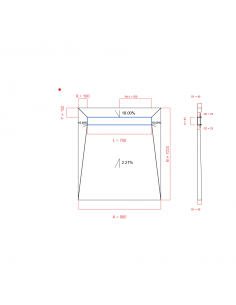 Showerlay Wiper 4 Way 900 X. . . 