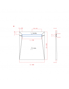 Showerlay Wiper 4 Way 900 X. . . 