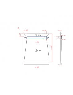 Showerlay Wiper 4 Way 900 X. . . 