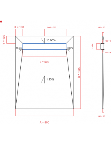 Resinbase Wiper 4 Way 800 X 1000 Mm. . . 