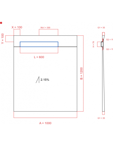 Resinbase Wiper 1 Way 1000 X 1200 Mm. . . 