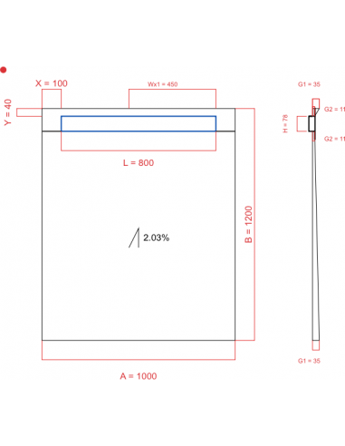 Resinbase Wiper 1 Way 1000 X 1200 Mm. . . 