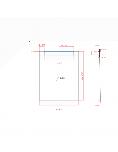 Resinbase Wiper 1 Way 800 X 1000 Mm. . . 