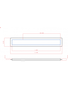 Duschrinne Wiper 800 Mm. . . 