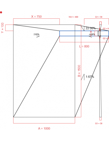 Showerlay Wiper 4 Way 1000 X 1500 Mm. . . 