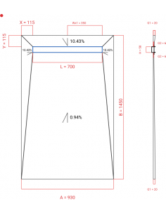 Showerlay Wiper 4 Way 930 X. . . 