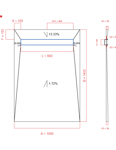 Laybase Wiper 4 Way 1000 X 1400 Mm. . . 