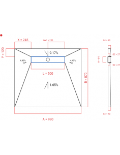 Showerlay Wiper 4 Way 990 X. . . 
