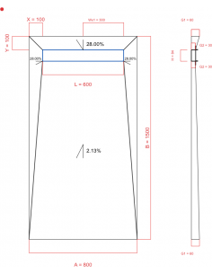 Showerlay Wiper 4 Way 800 X. . . 