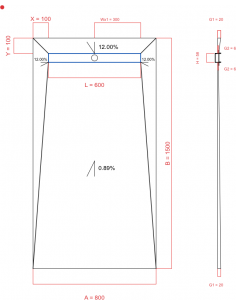 Showerlay Wiper 4 Way 800 X. . . 
